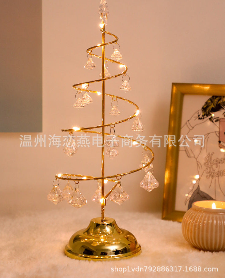 LEDクリスマスツリーライト - テーブル装飾 癒しの雰囲気作り