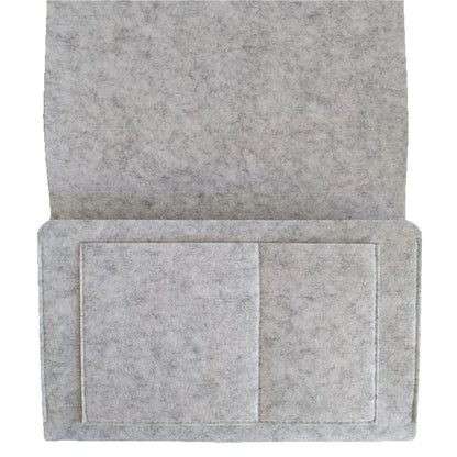 ベッドサイド収納バッグ - フェルト ソファ リモコン 小物入れ ポケット