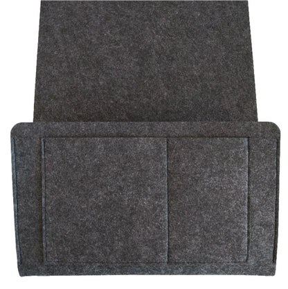 ベッドサイド収納バッグ - フェルト ソファ リモコン 小物入れ ポケット