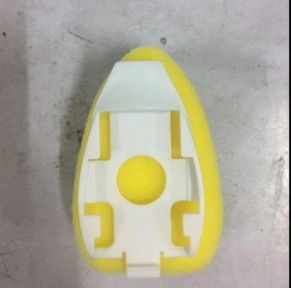 食器洗いブラシ 取り外し可能ハンドル - 洗剤入れ スポンジ 強力洗浄