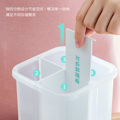 穀物保存容器 - 小型スクエア 家庭用 米びつ 整理整頓