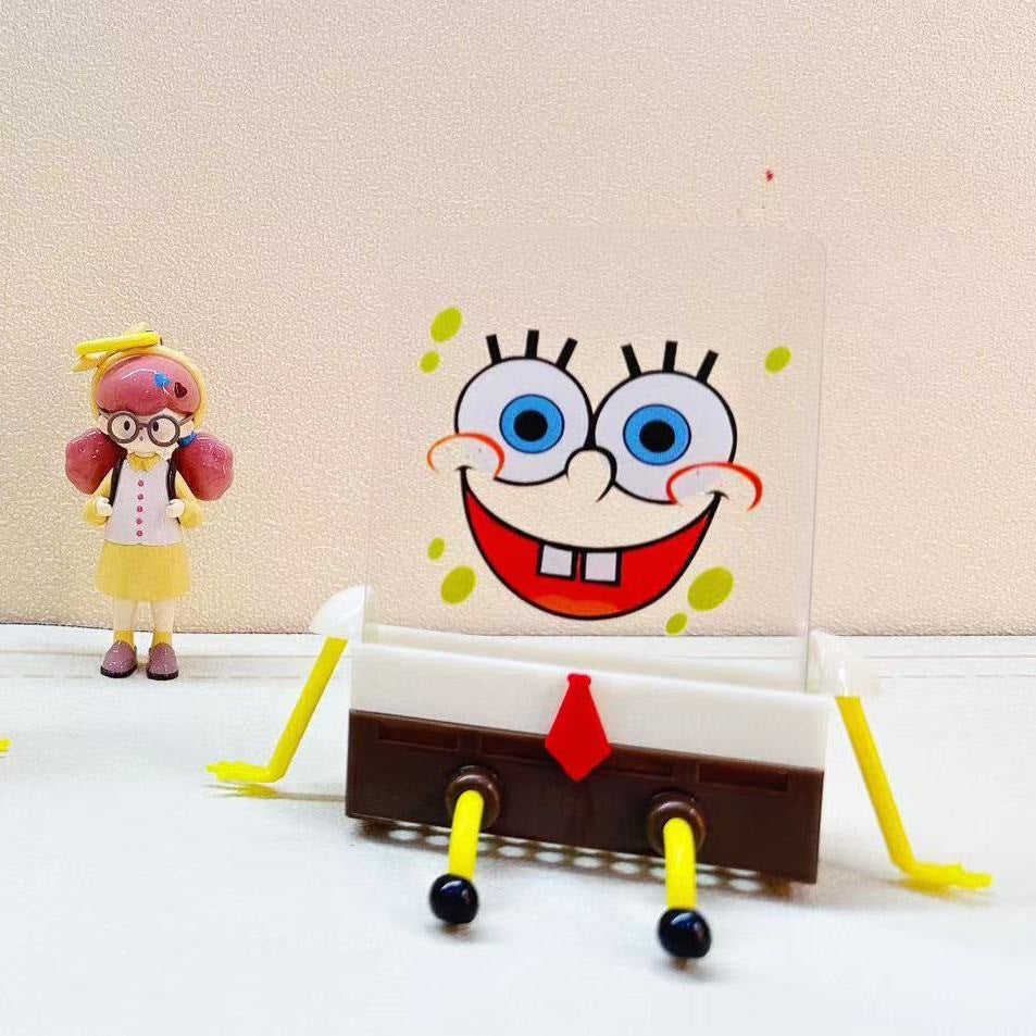 スポンジボブ 水切りラック - キッチン スポンジホルダー 吸水 かわいい